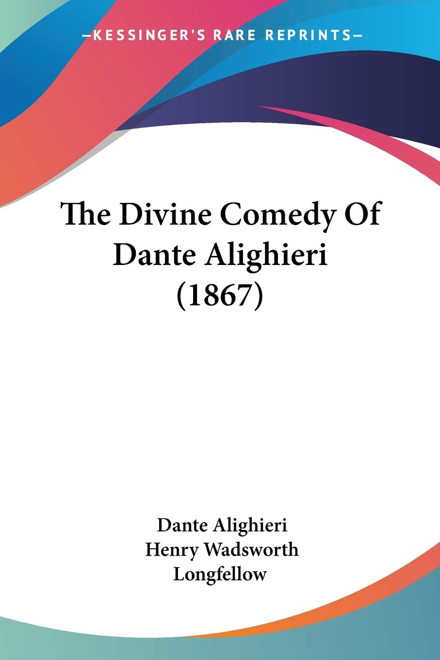The Divine Comedy Of Dante Alighieri Poetry