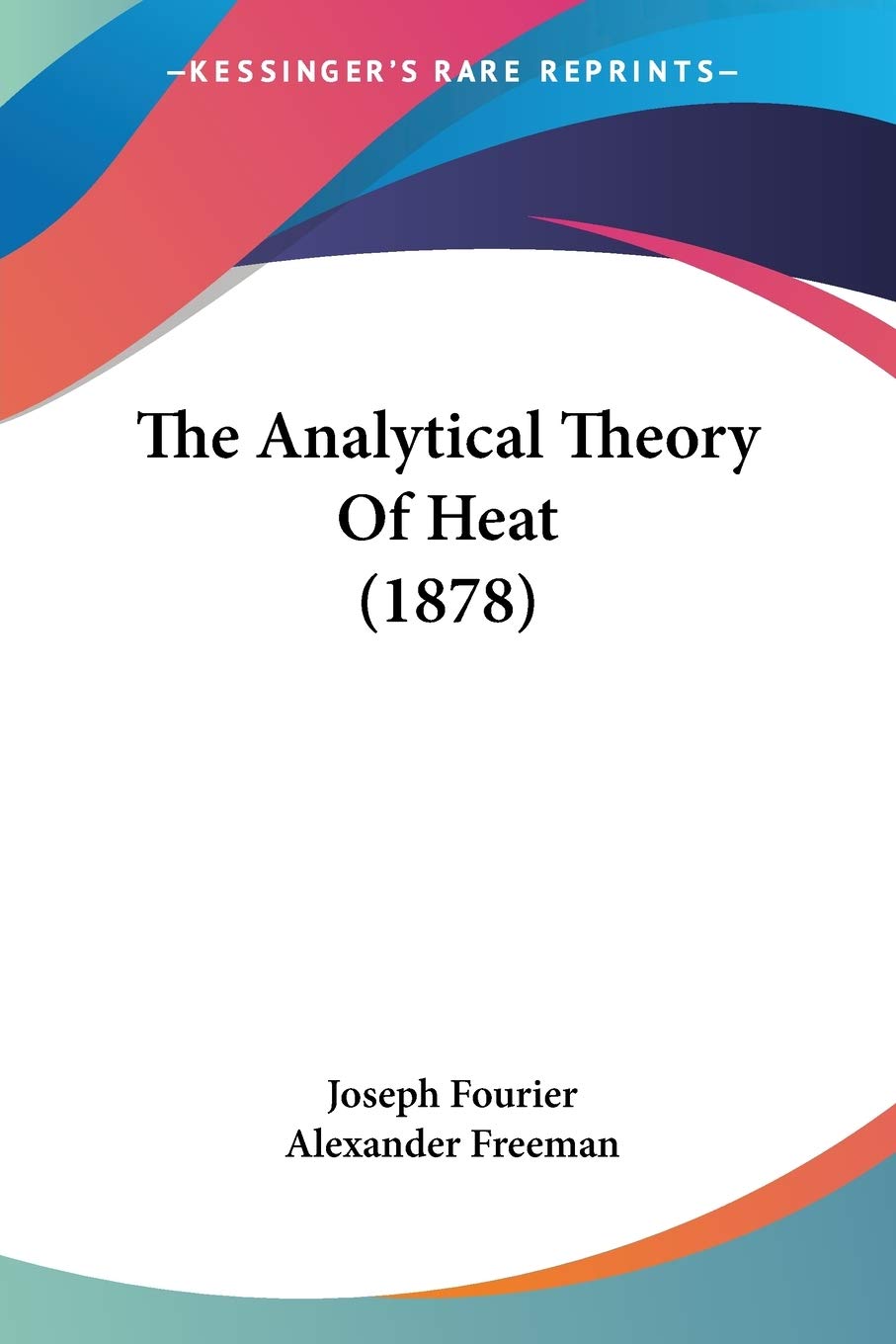 The Analytical Theory Of Heat Natural Sciences
