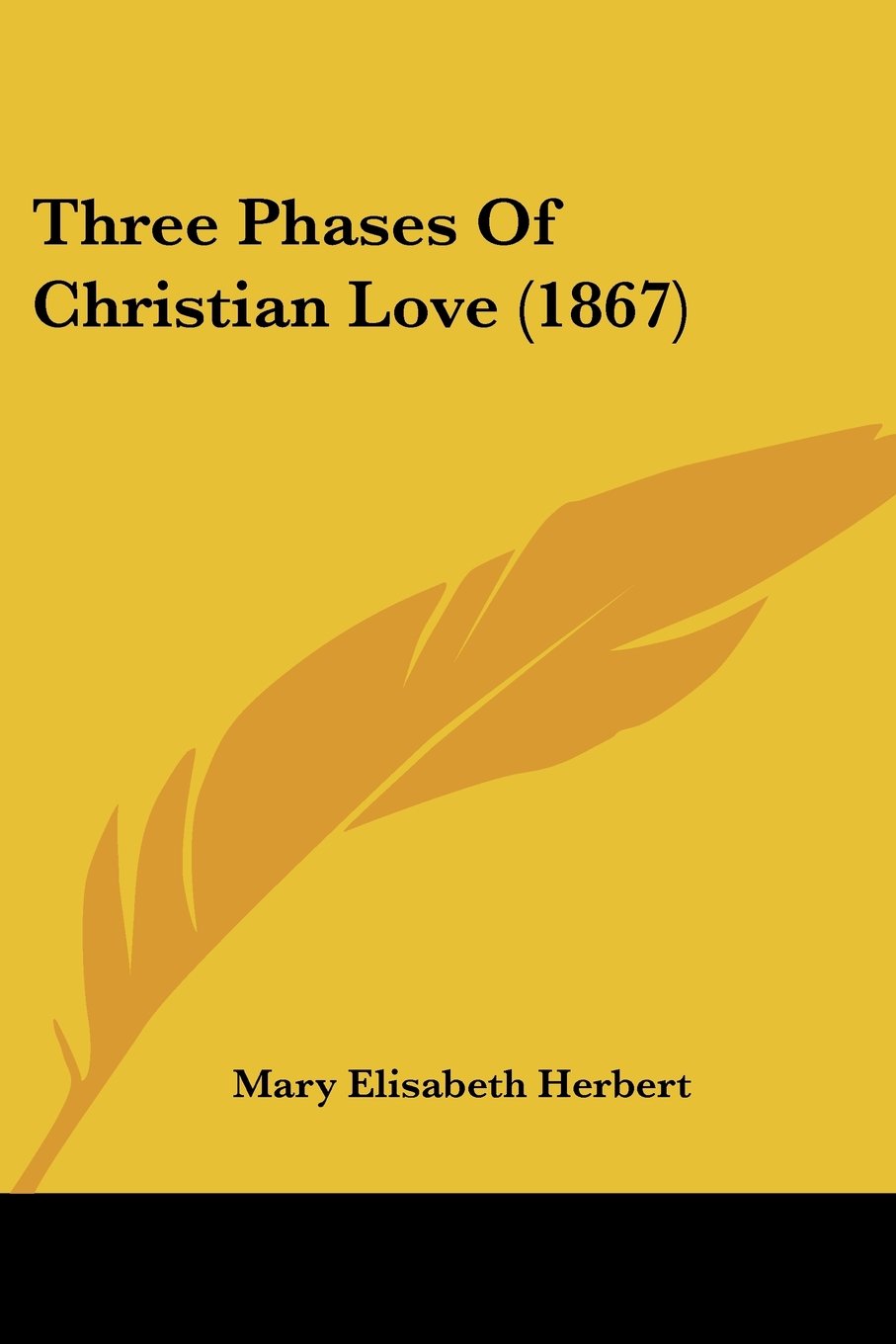 Three Phases Of Christian Love 1867 Religion & Esotericism