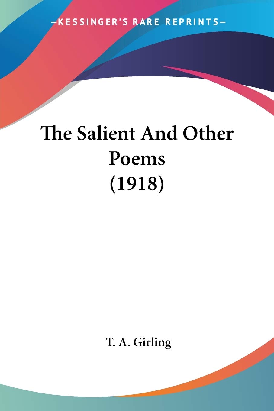 The Salient And Other Poems Poetry