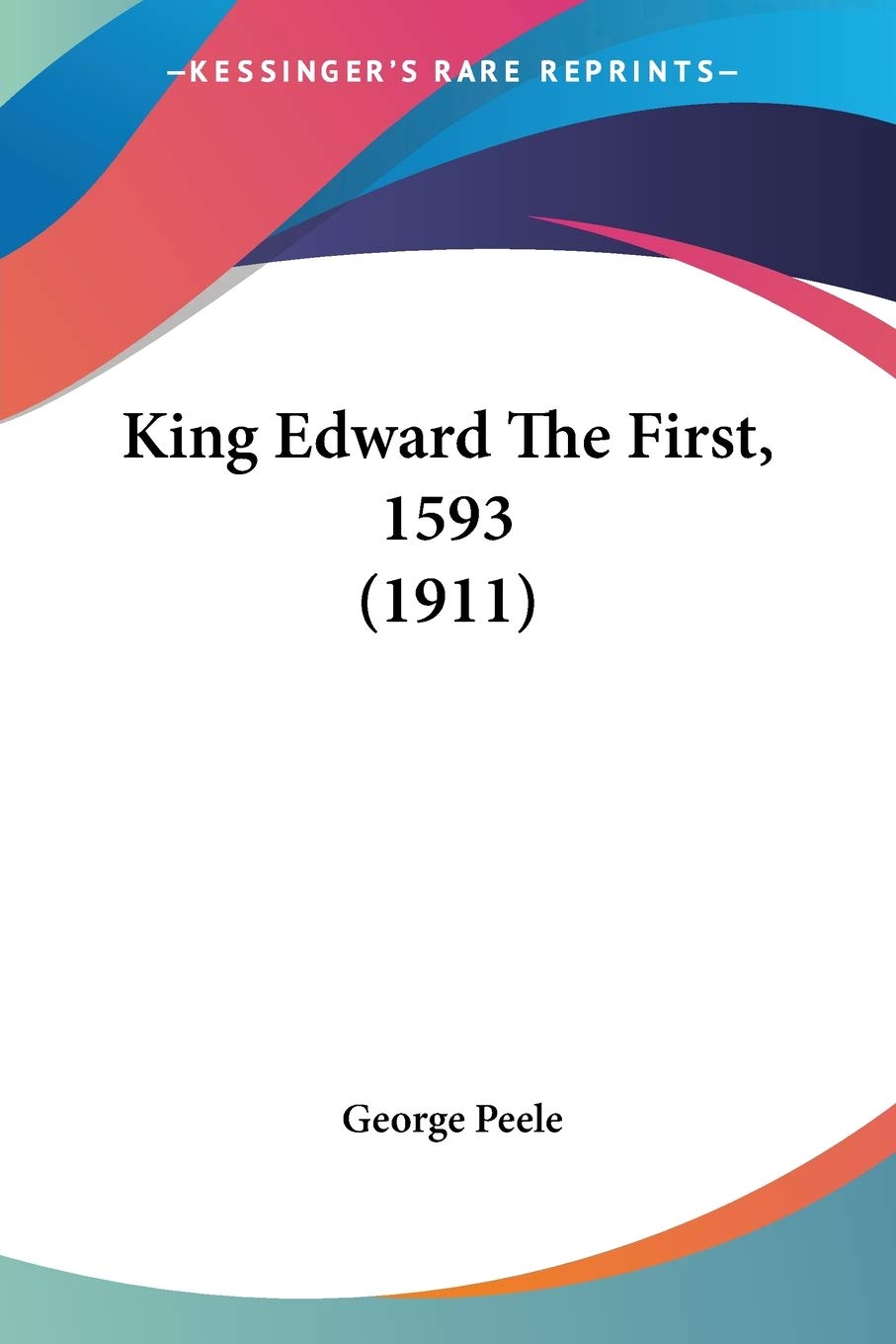 Product Image: King Edward The First, 1593