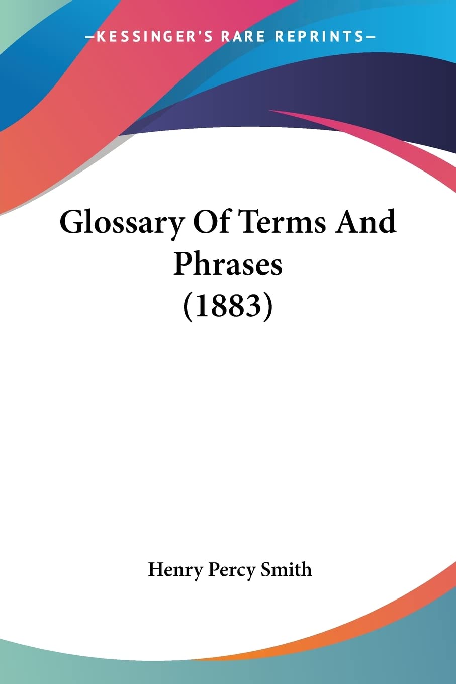 Glossary Of Terms And Phrases Books