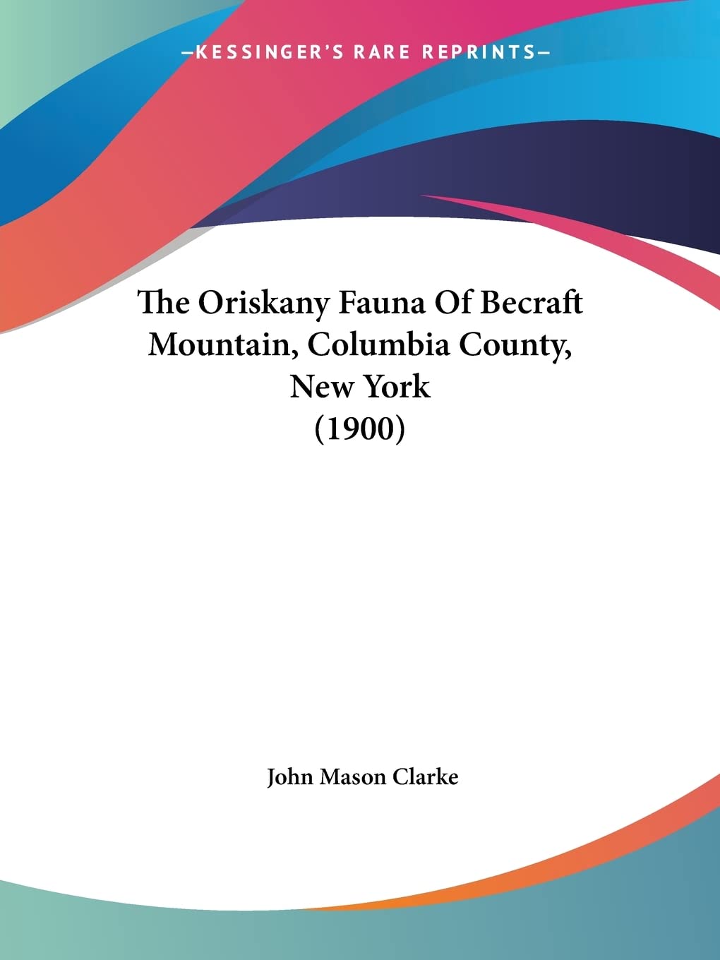 The Oriskany Fauna Of Becraft Mountain, Columbia County, New York Contemporary literature