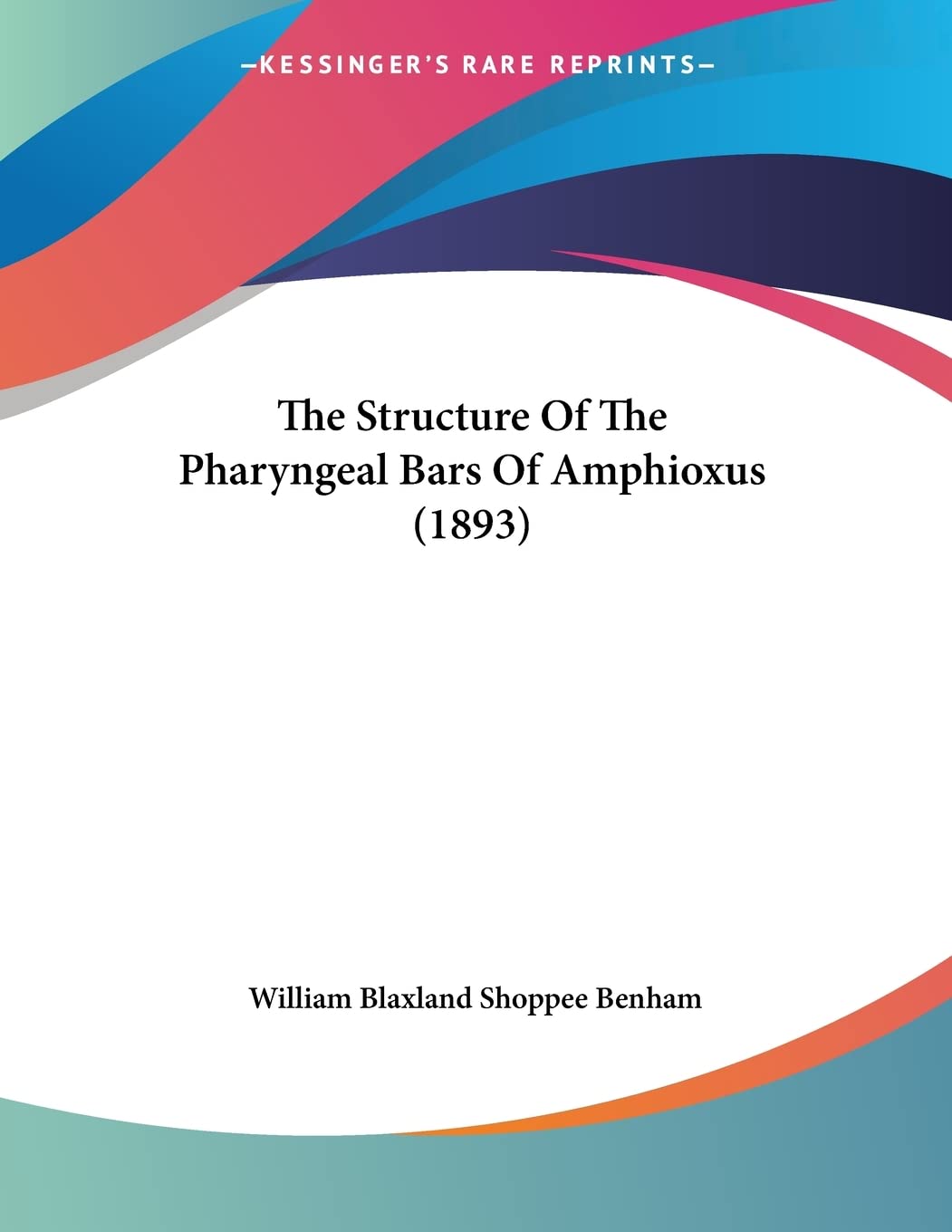 The Structure Of The Pharyngeal Bars Of Amphioxus Politics & History