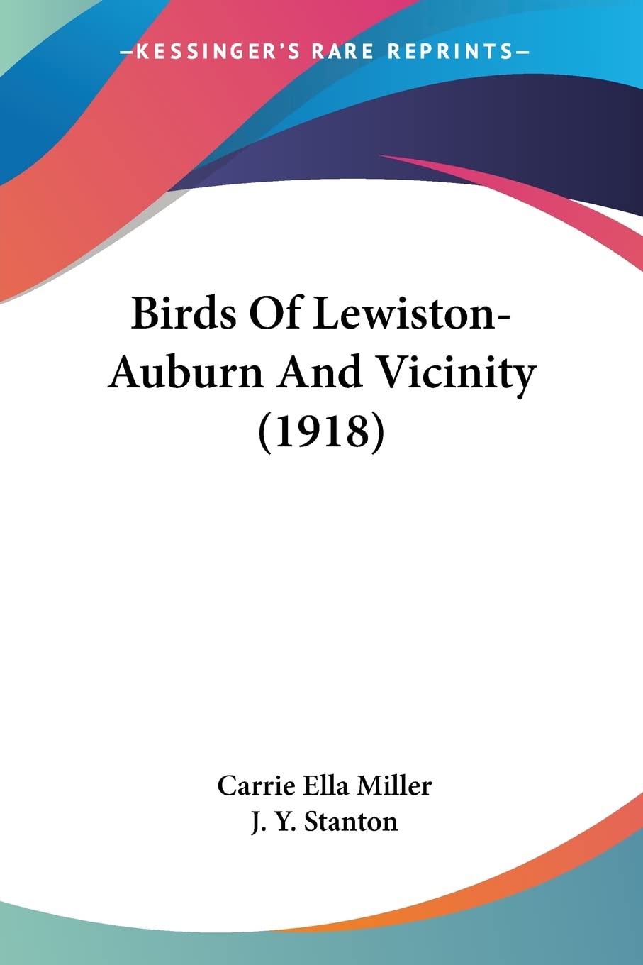 Birds Of Lewiston-Auburn And Vicinity Contemporary literature