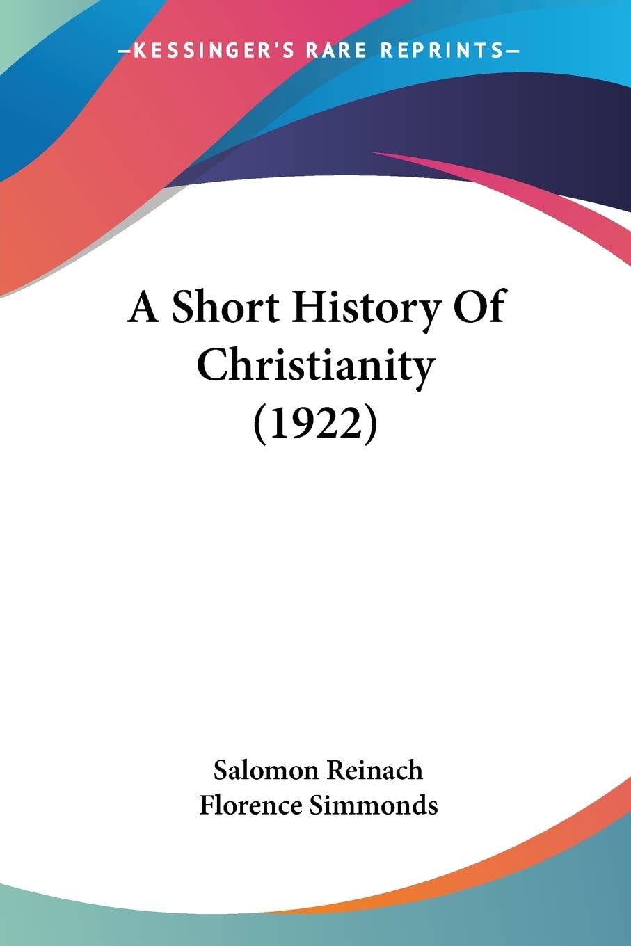 A Short History Of Christianity Books