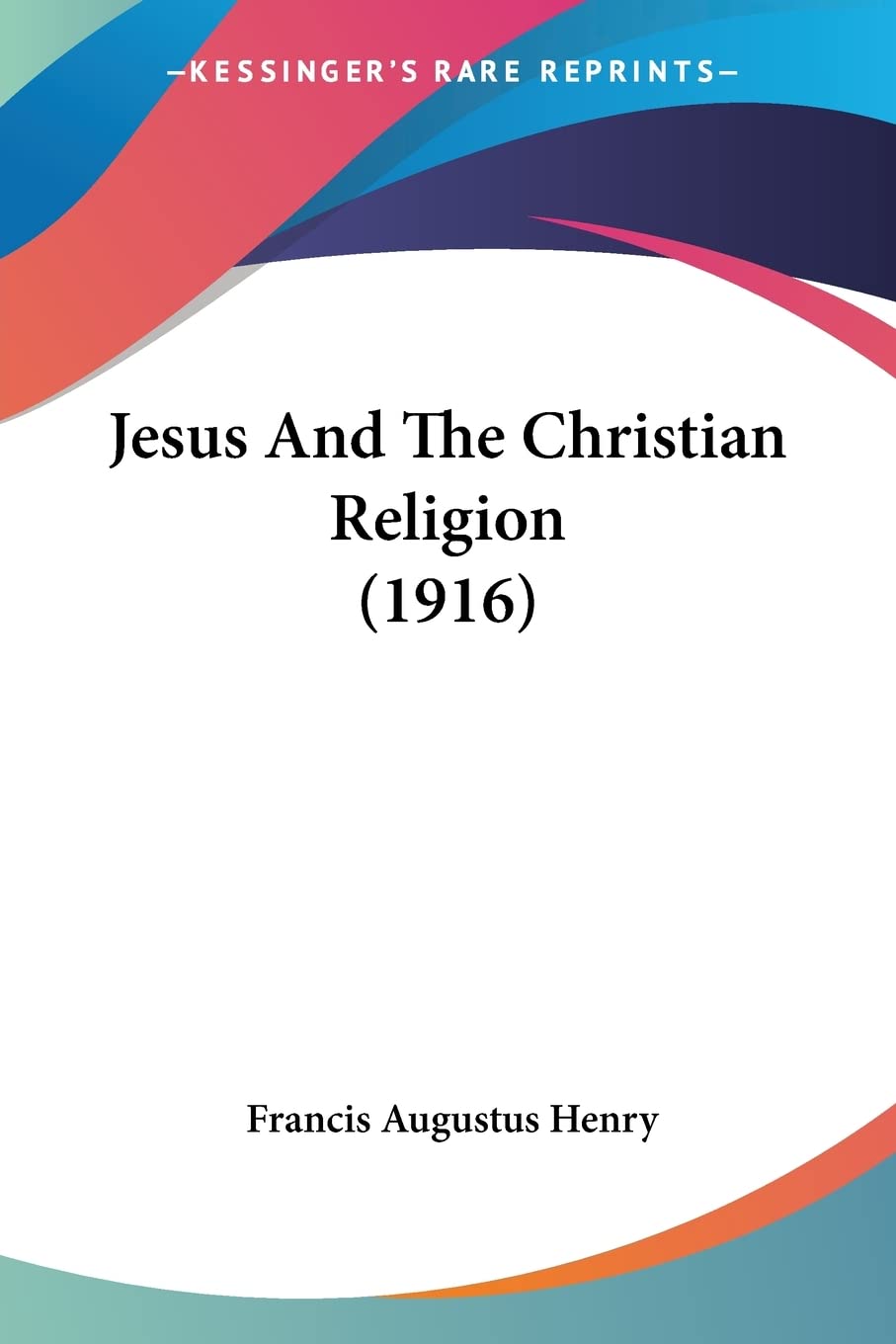 Jesus And The Christian Religion Contemporary literature