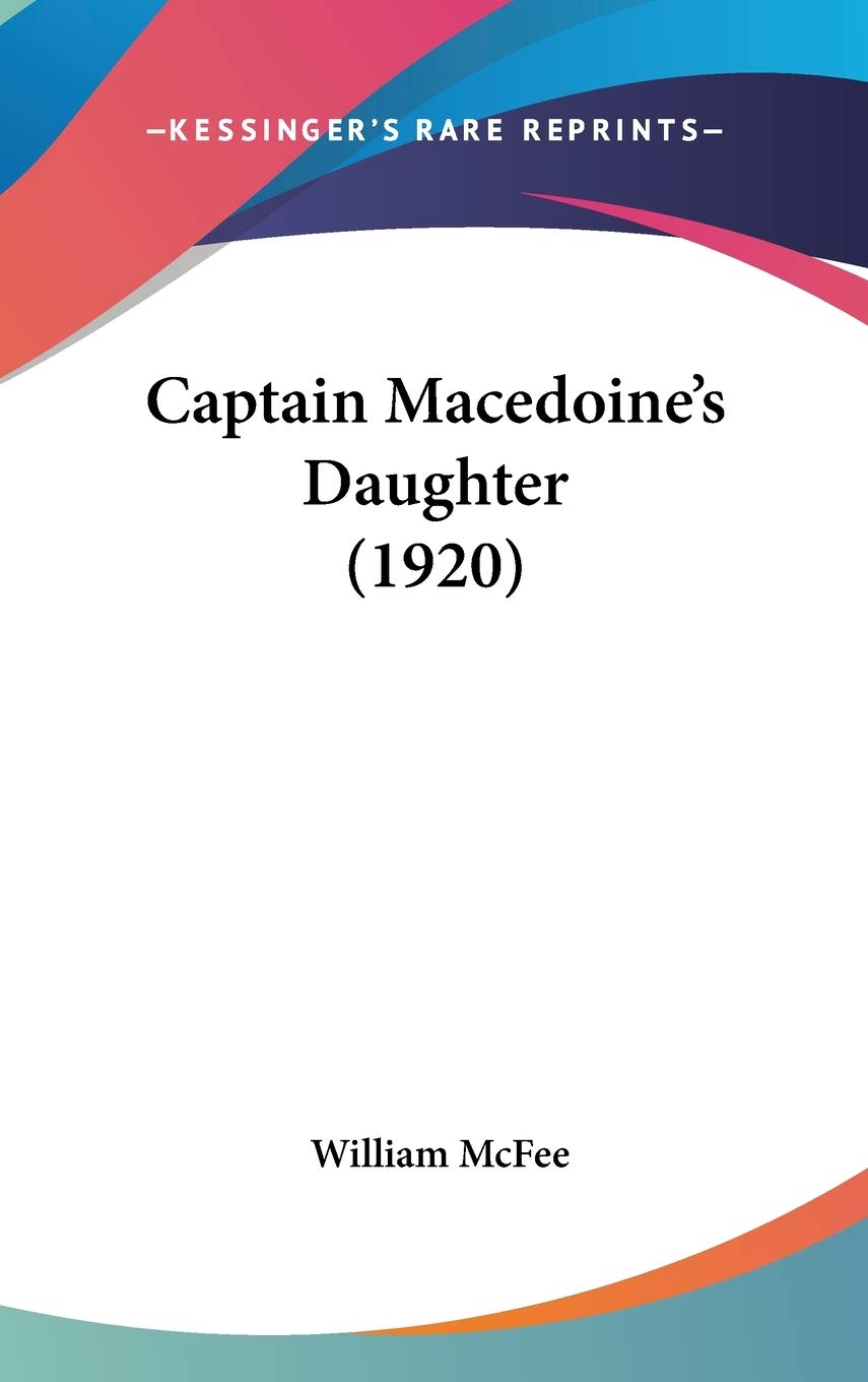 Product Image: Captain Macedoine's Daughter (1920)