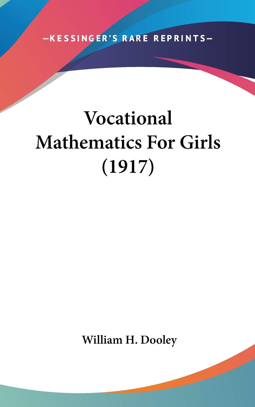 Vocational Mathematics For Girls (1917) Mathematics