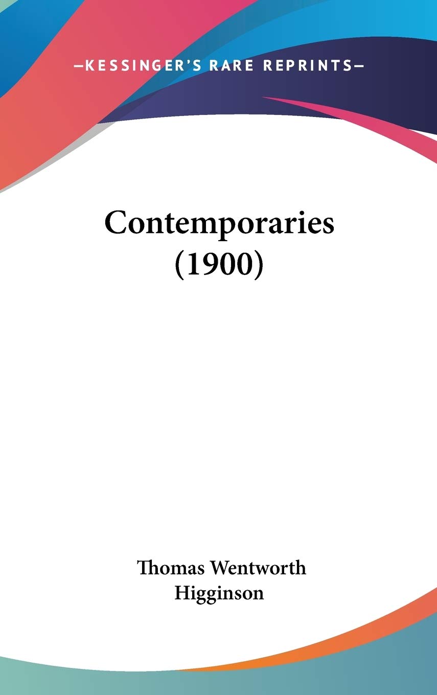 Contemporaries (1900) Essays & Short Stories