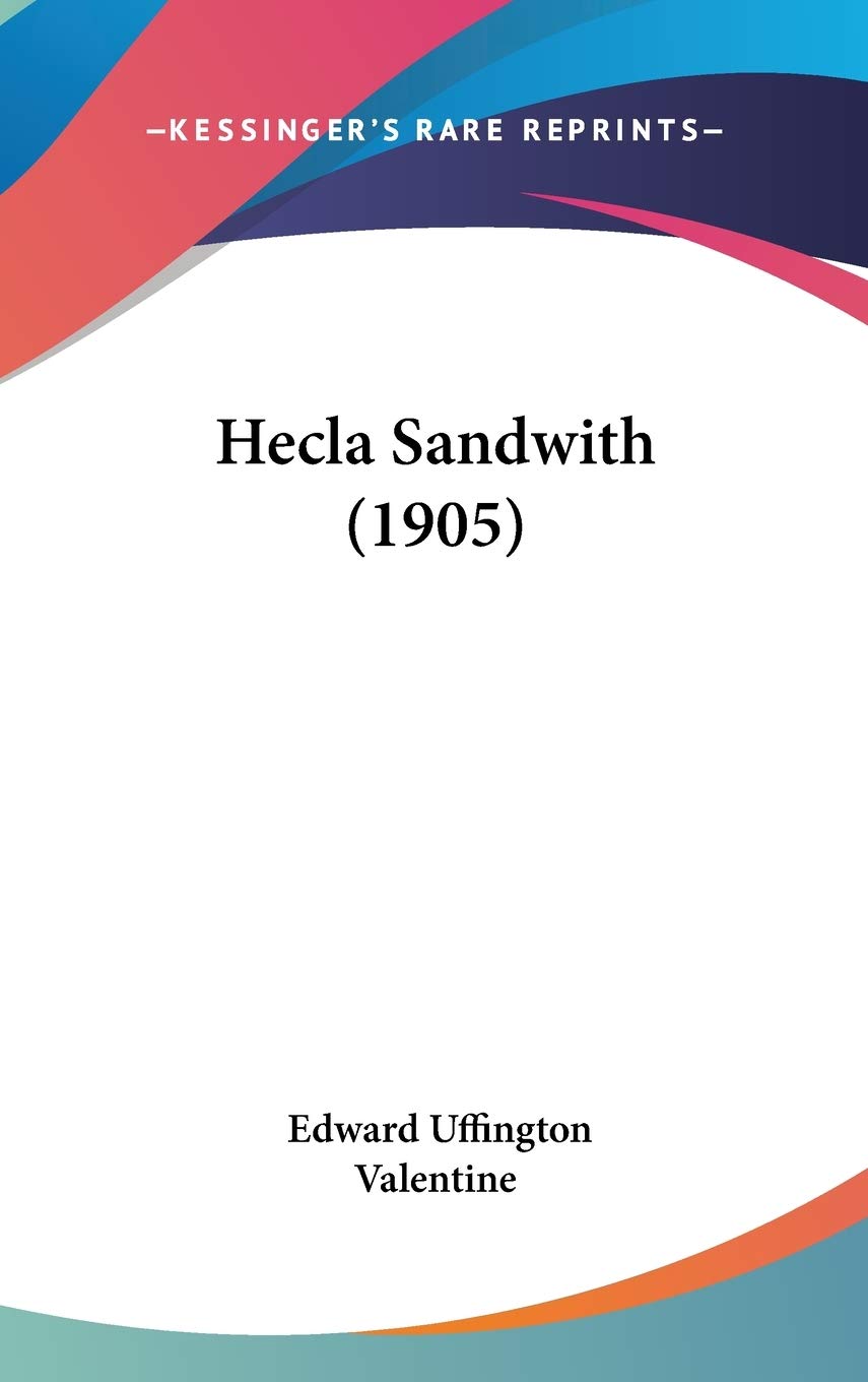 Hecla Sandwith (1905) Contemporary literature