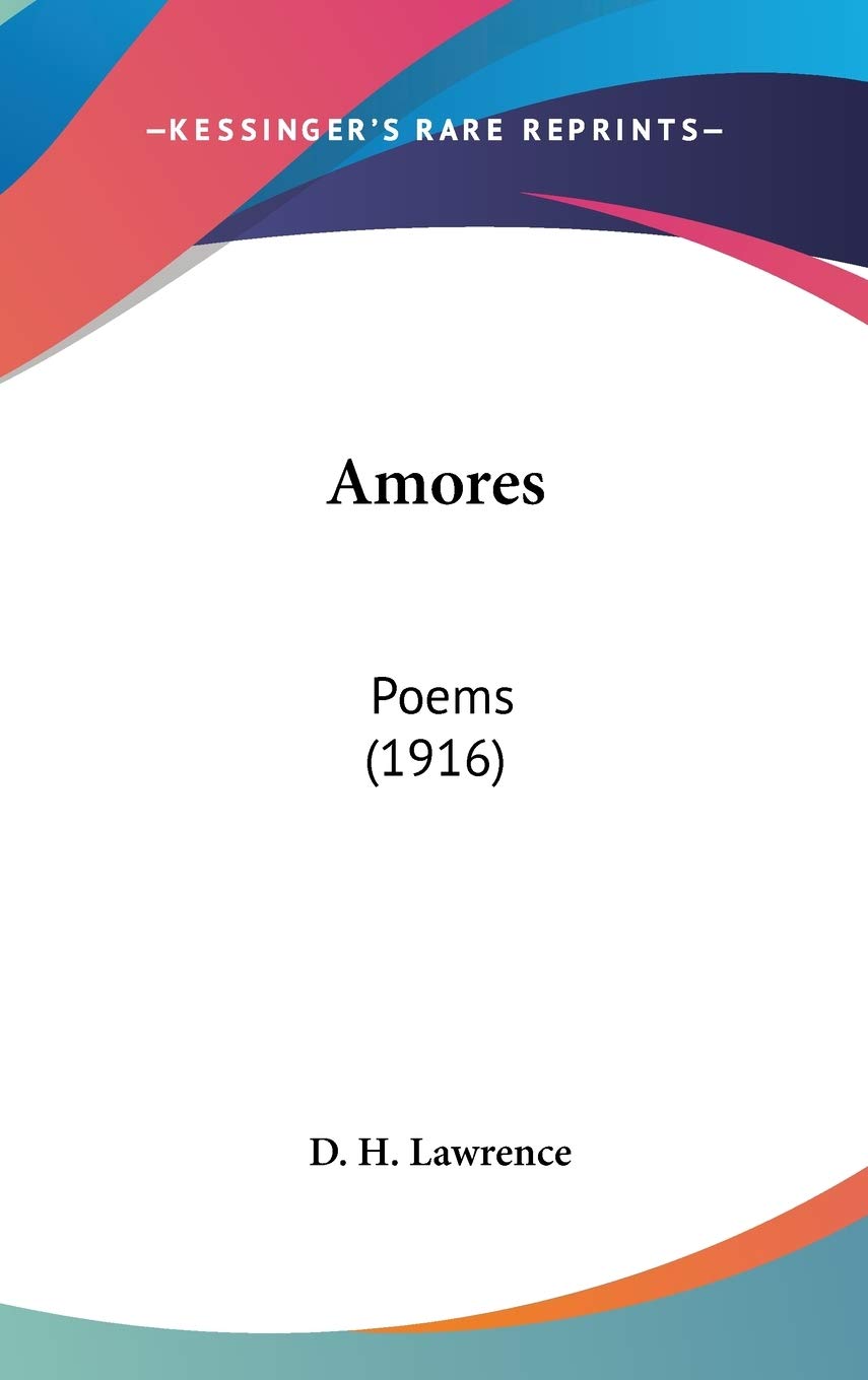 Product Image: Amores: Poems (1916)
