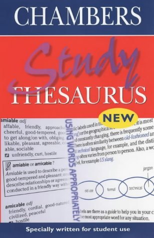 Chambers Study Thesaurus Learning & Reference