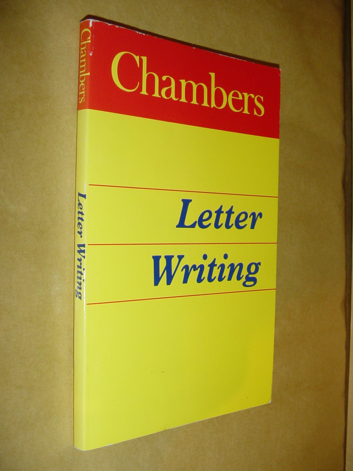 Chambers Letter Writing Media & Communication