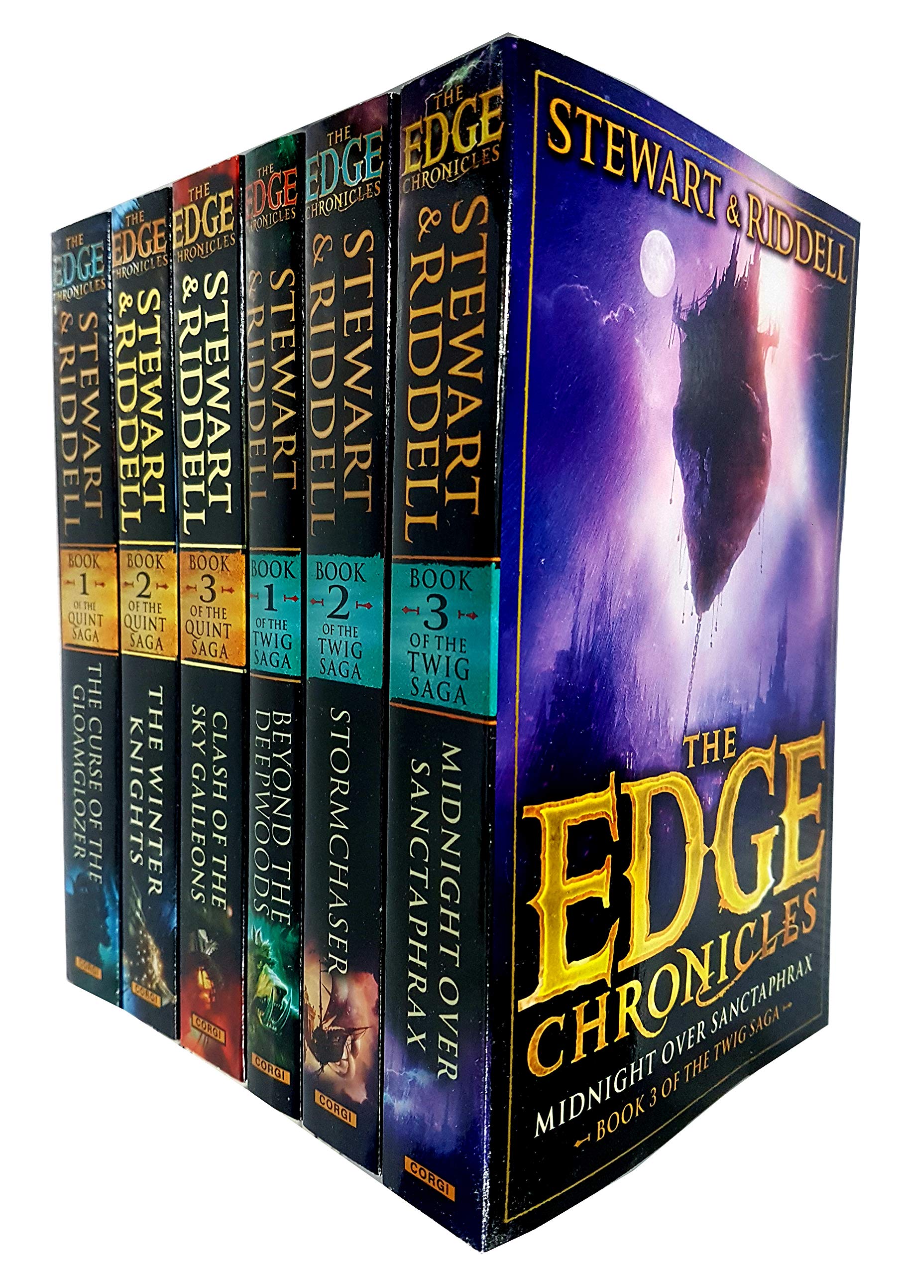 Edge Chronicles Level 1 to 6 Books Collection Set Novels & Short Stories