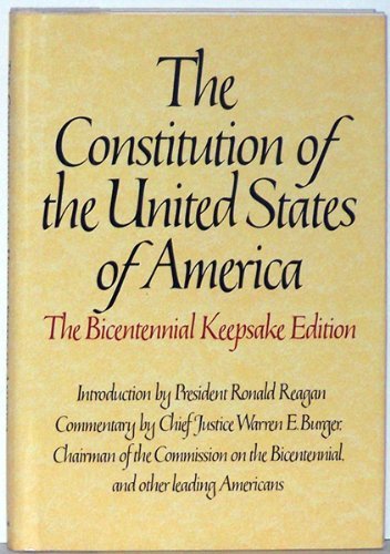 Constitution of the United States of America book