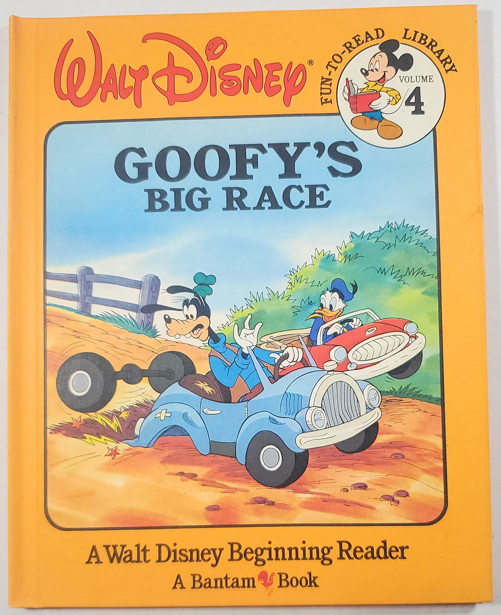 Goofy's Big Race: Walt Disney's Fun-to-Read Library, Vol. 4 Books