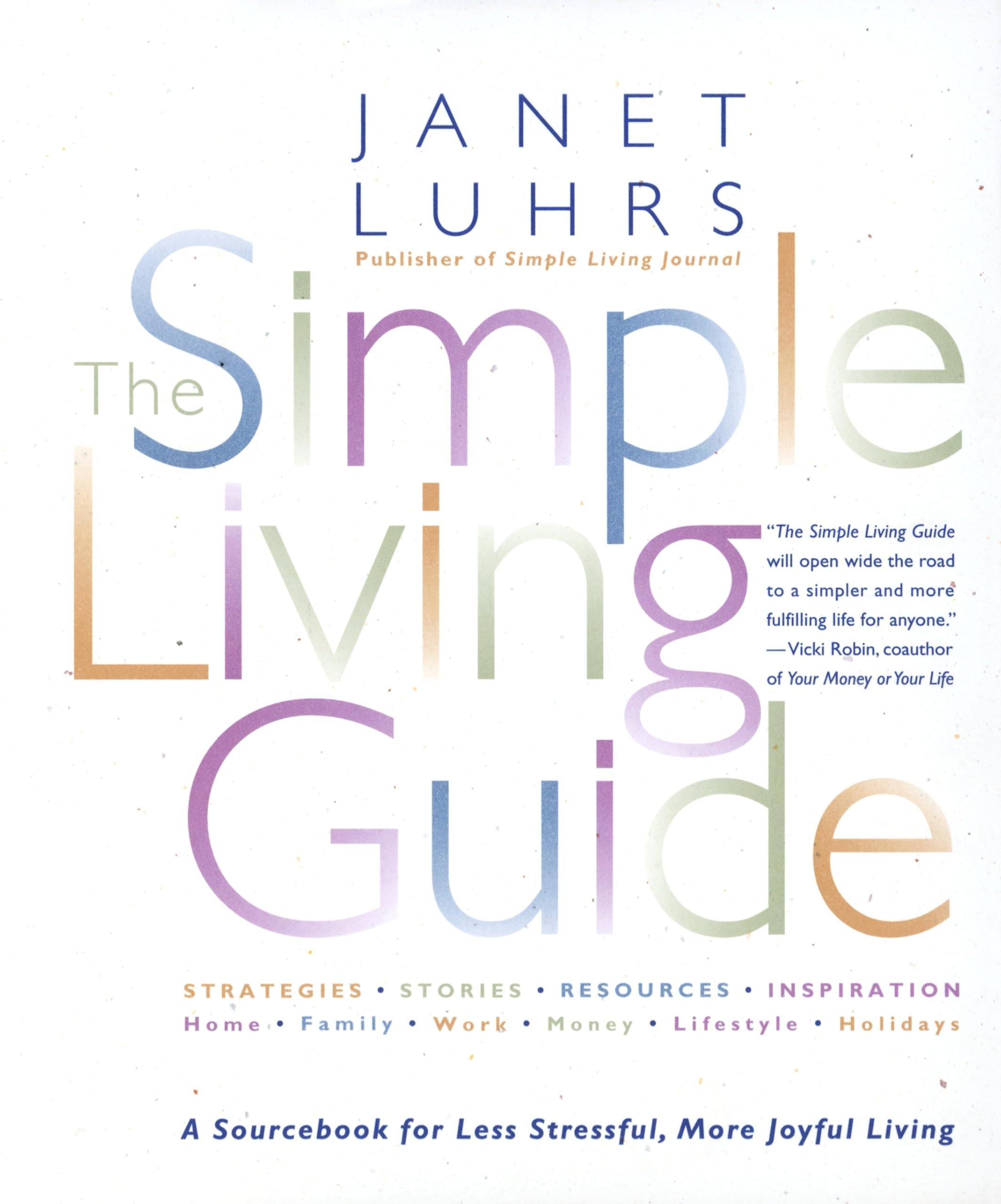The Simple Living Guide Business, Finance & Career Books
