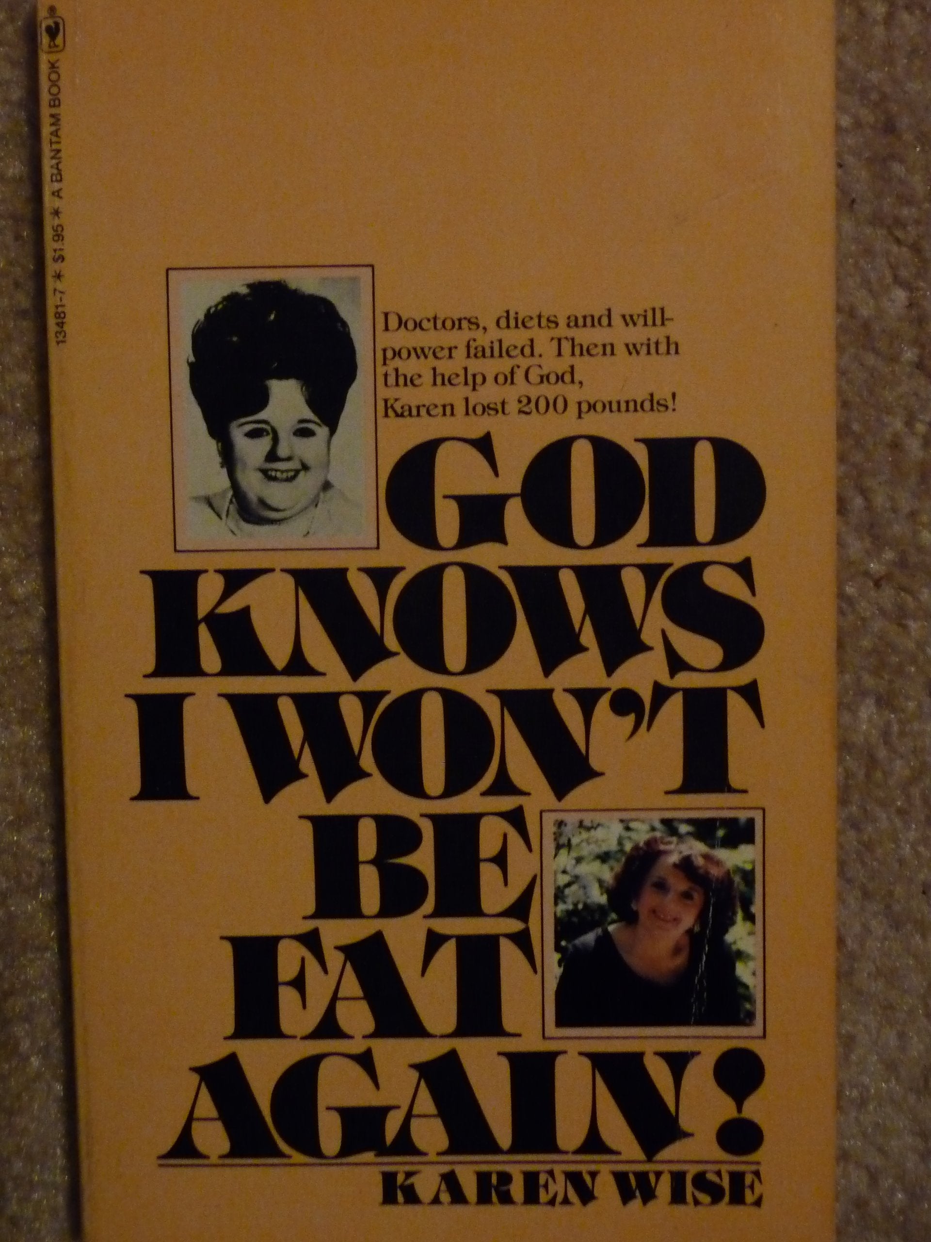 Product Image: God knows I won't be fat again