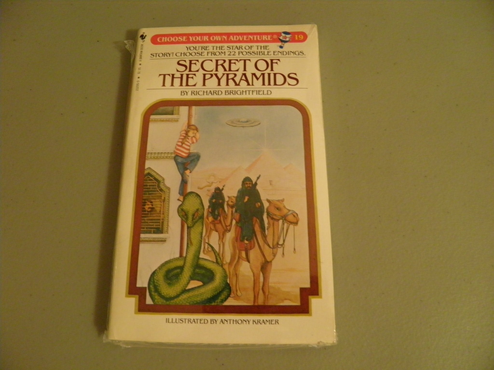 Secret of the Pyramids (Choose Your Own Adventure S.) Books