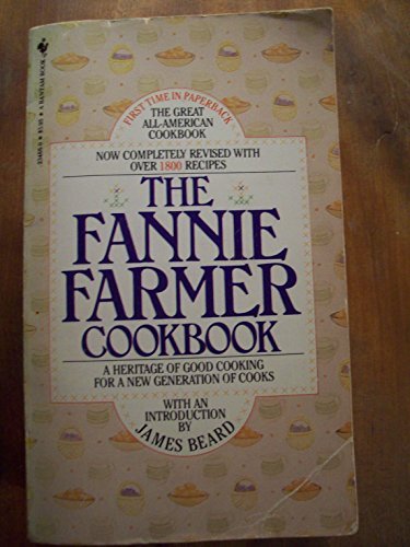 FANNIE FARM COOKBOOK Books