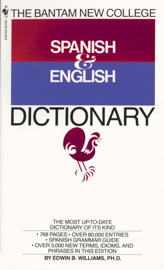 The Bantam New College Spanish & English Dictionary Foreign Languages ​​& Dictionaries