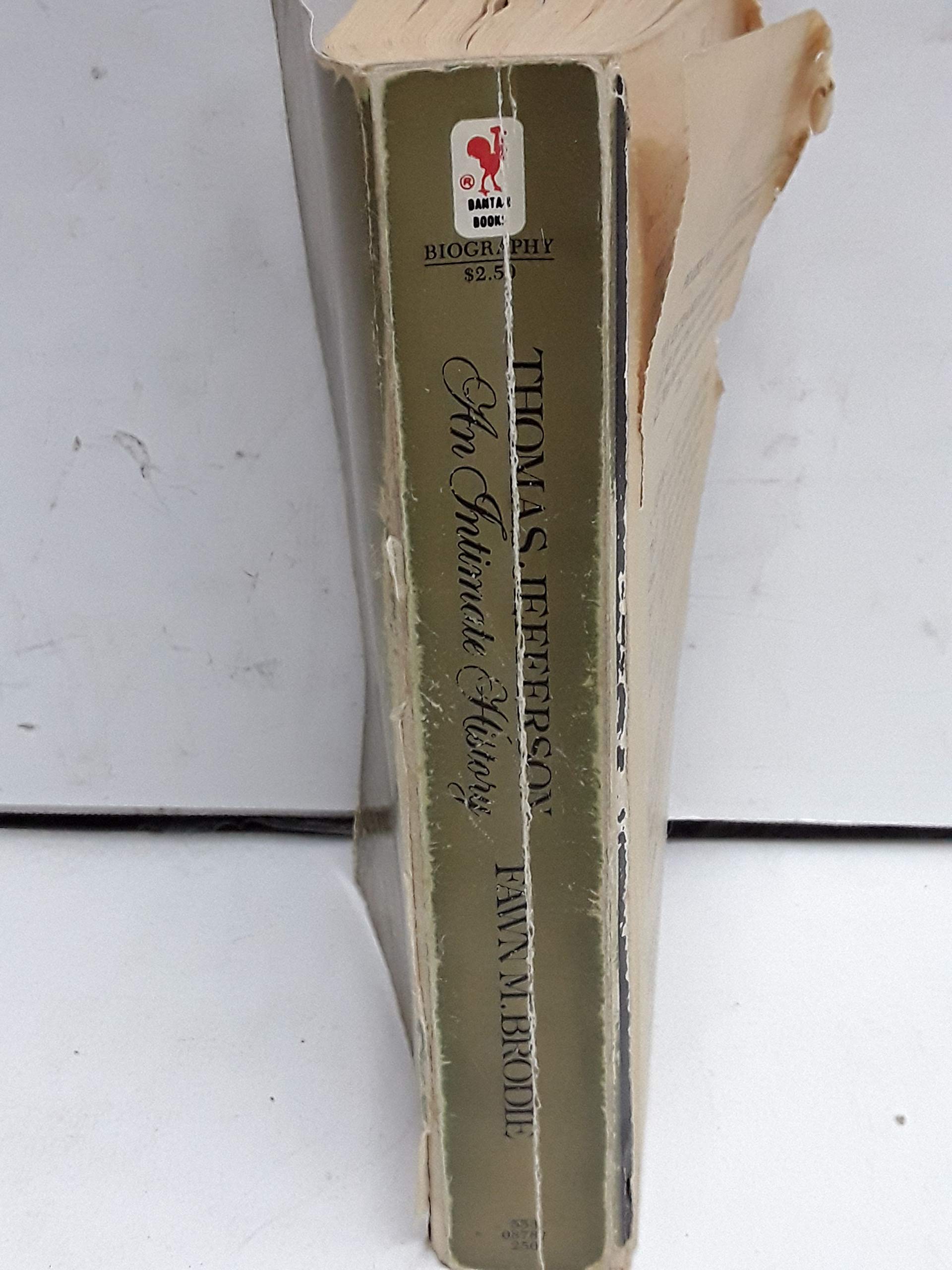 Thomas Jefferson an Intimate History book