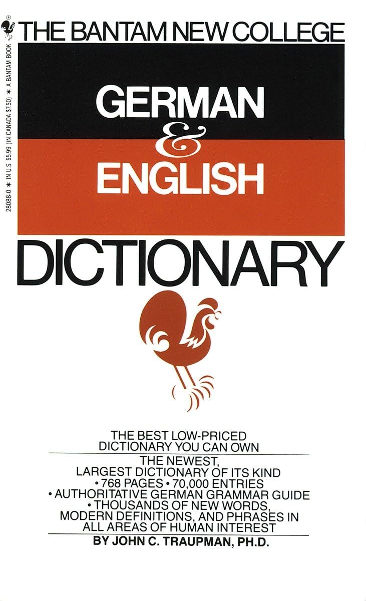 The Bantam New College German & English Dictionary Books
