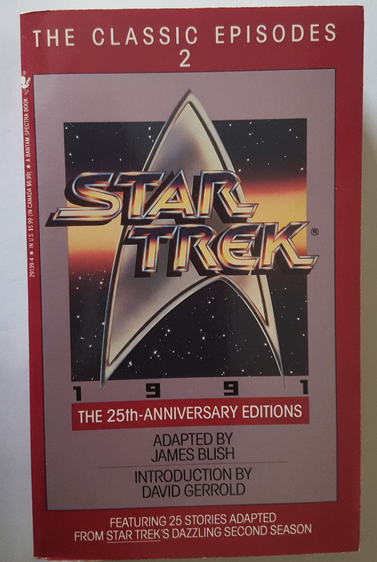 Star Trek: The Classic Episodes Volume 2: 25th Anniversary Edition Contemporary literature