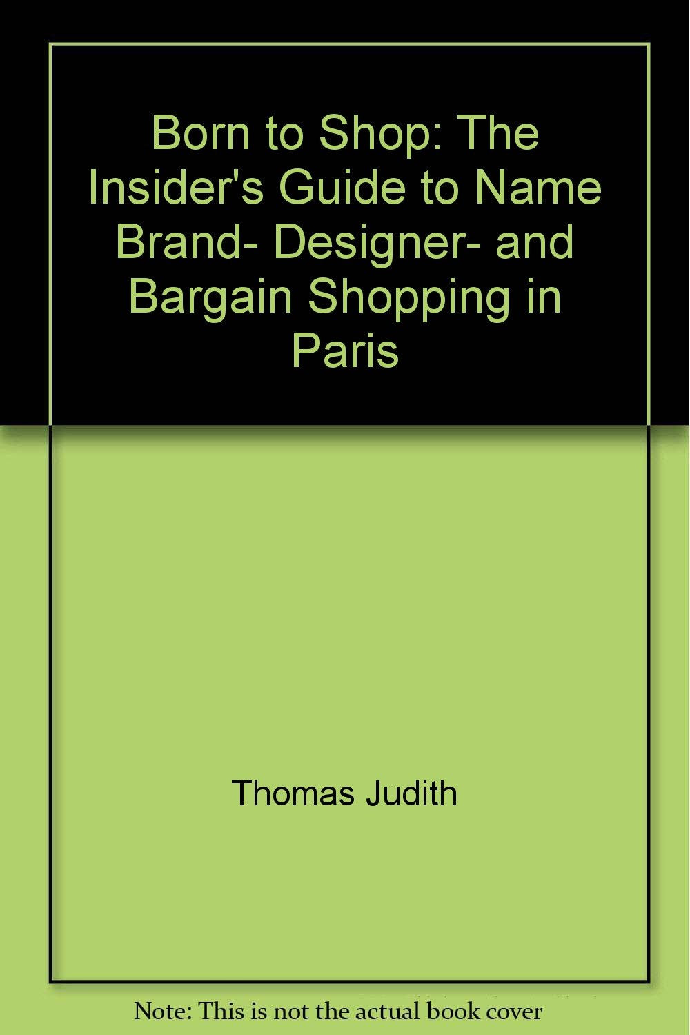 BORN TO SHOP: FRANCE Books