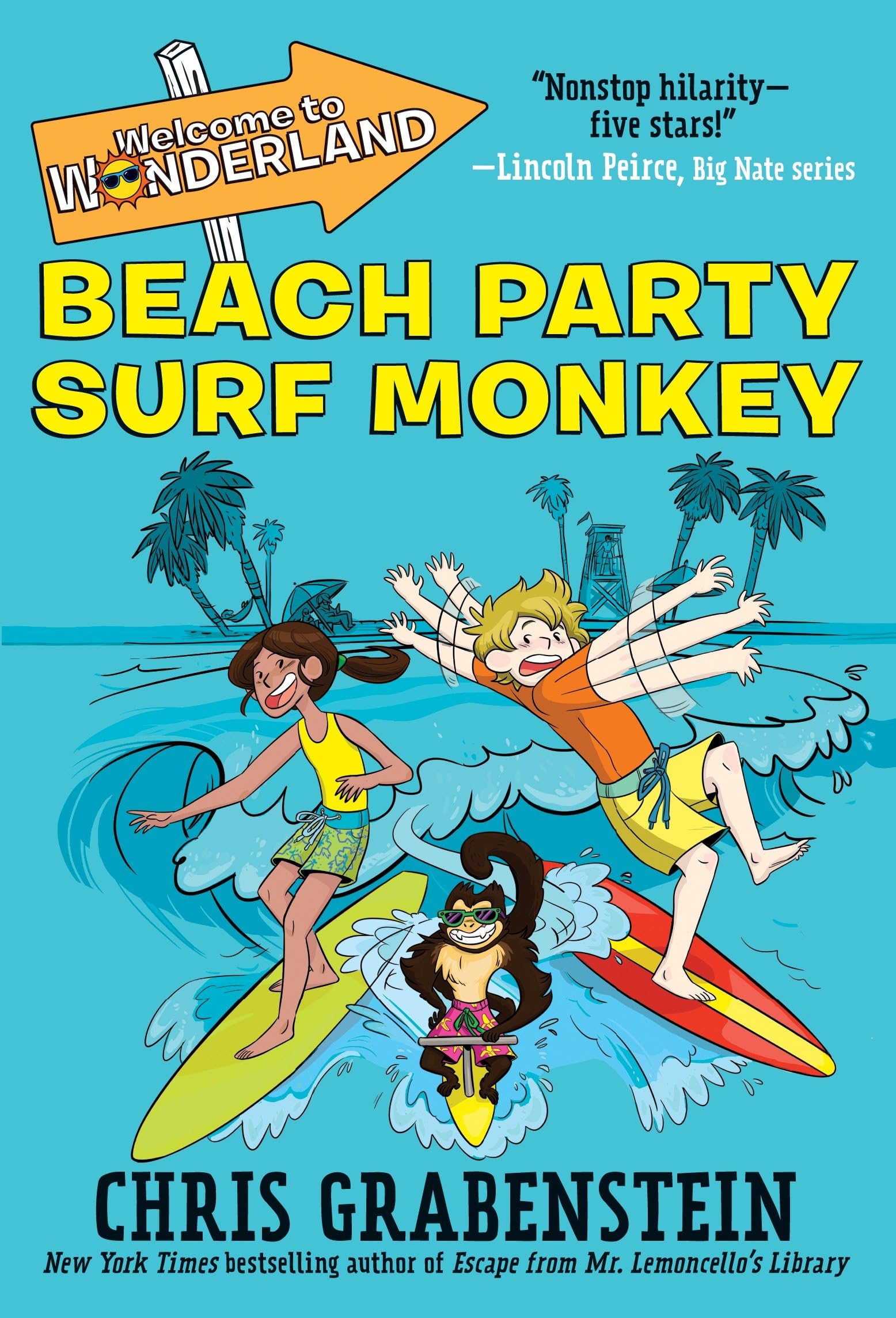 Welcome to Wonderland #2: Beach Party Surf Monkey book