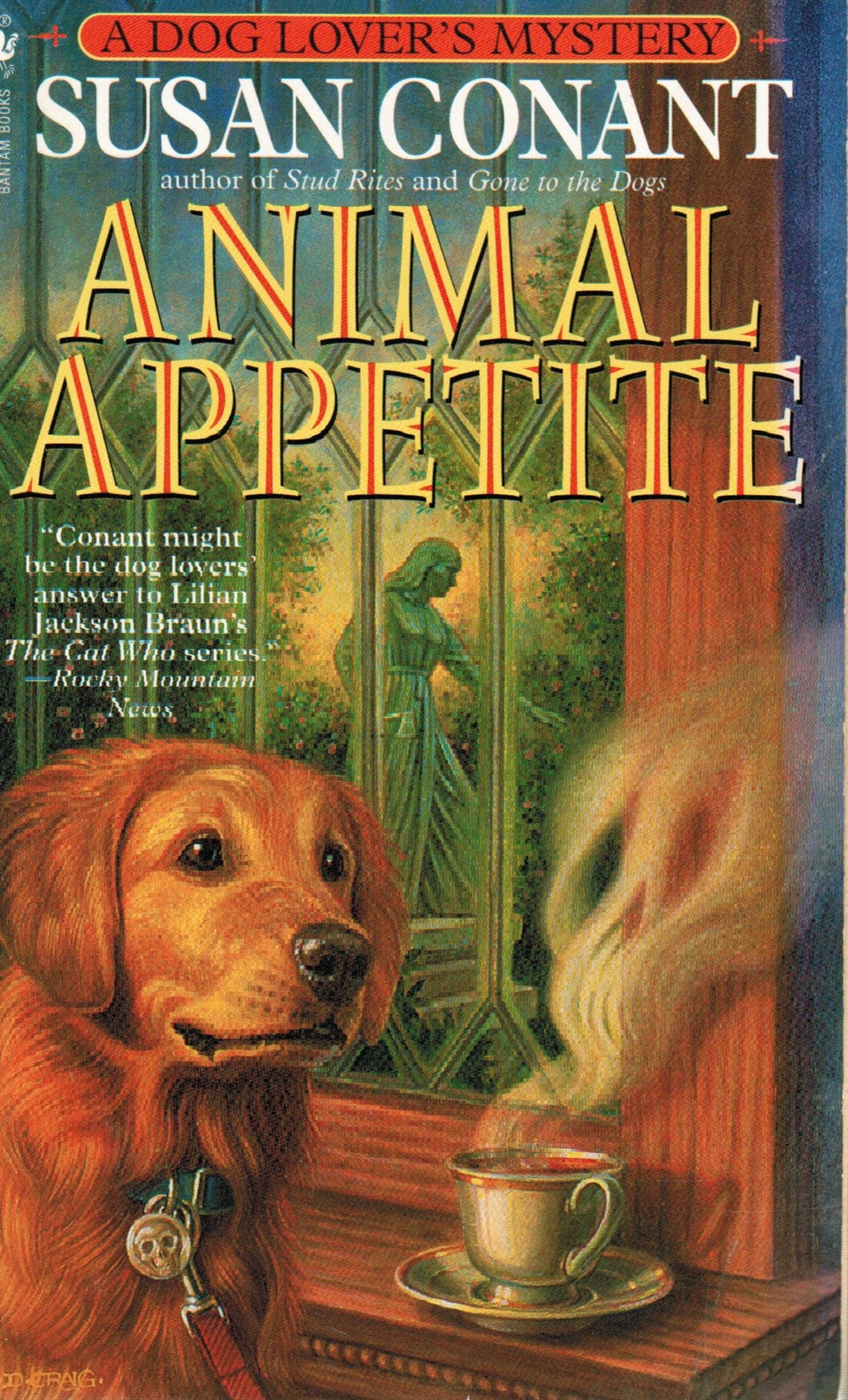 Animal Appetite: A Dog Lover's Mystery (Bantam Crime Line Books) Detective & CSI