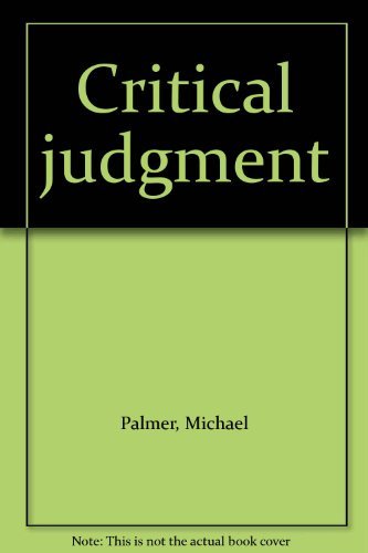 Critical Judgement Books