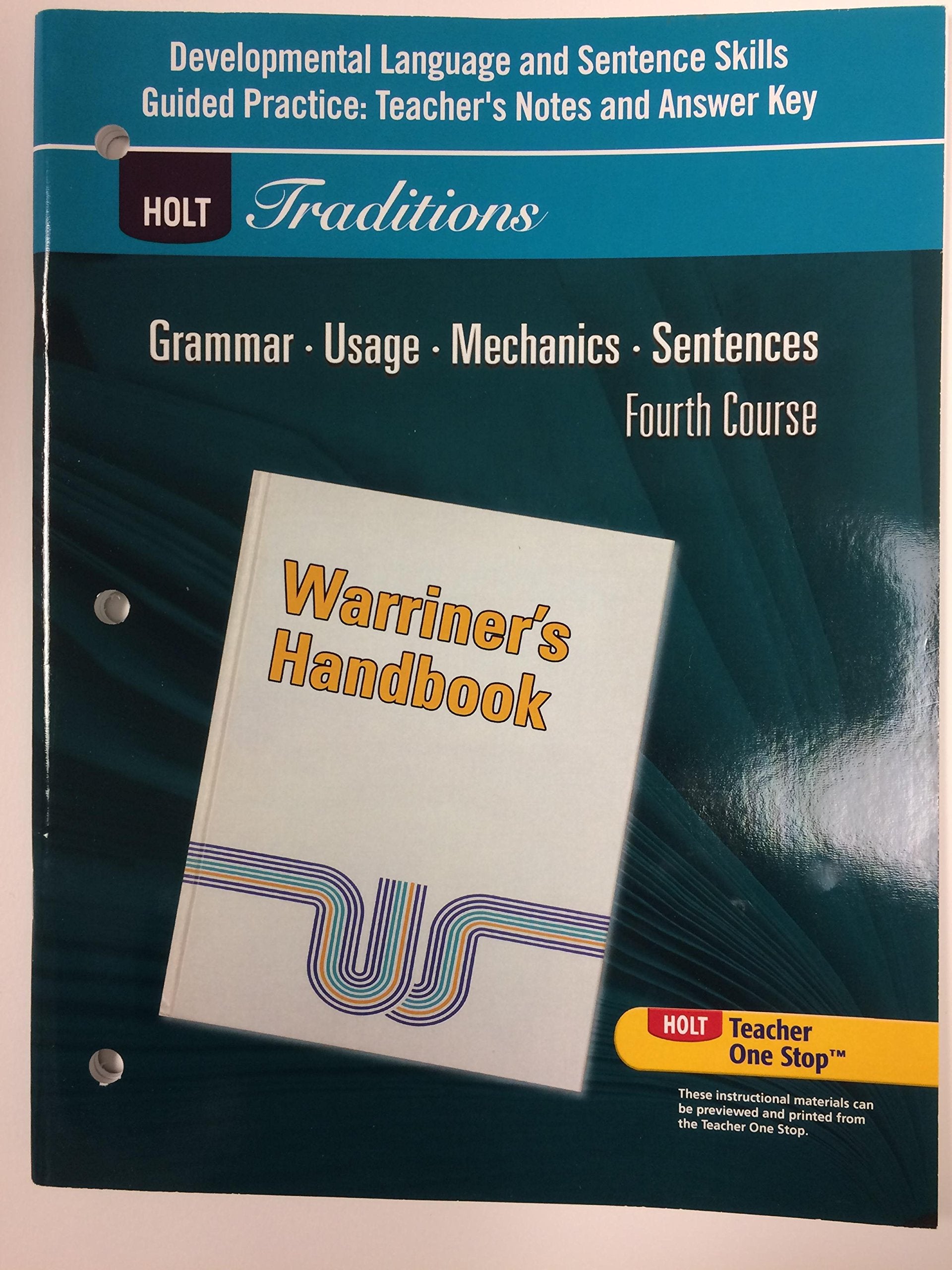 Divine Comedy - Paradise: Developmental Language and Sentence Skills Answer Key Grade 10 Social Sciences