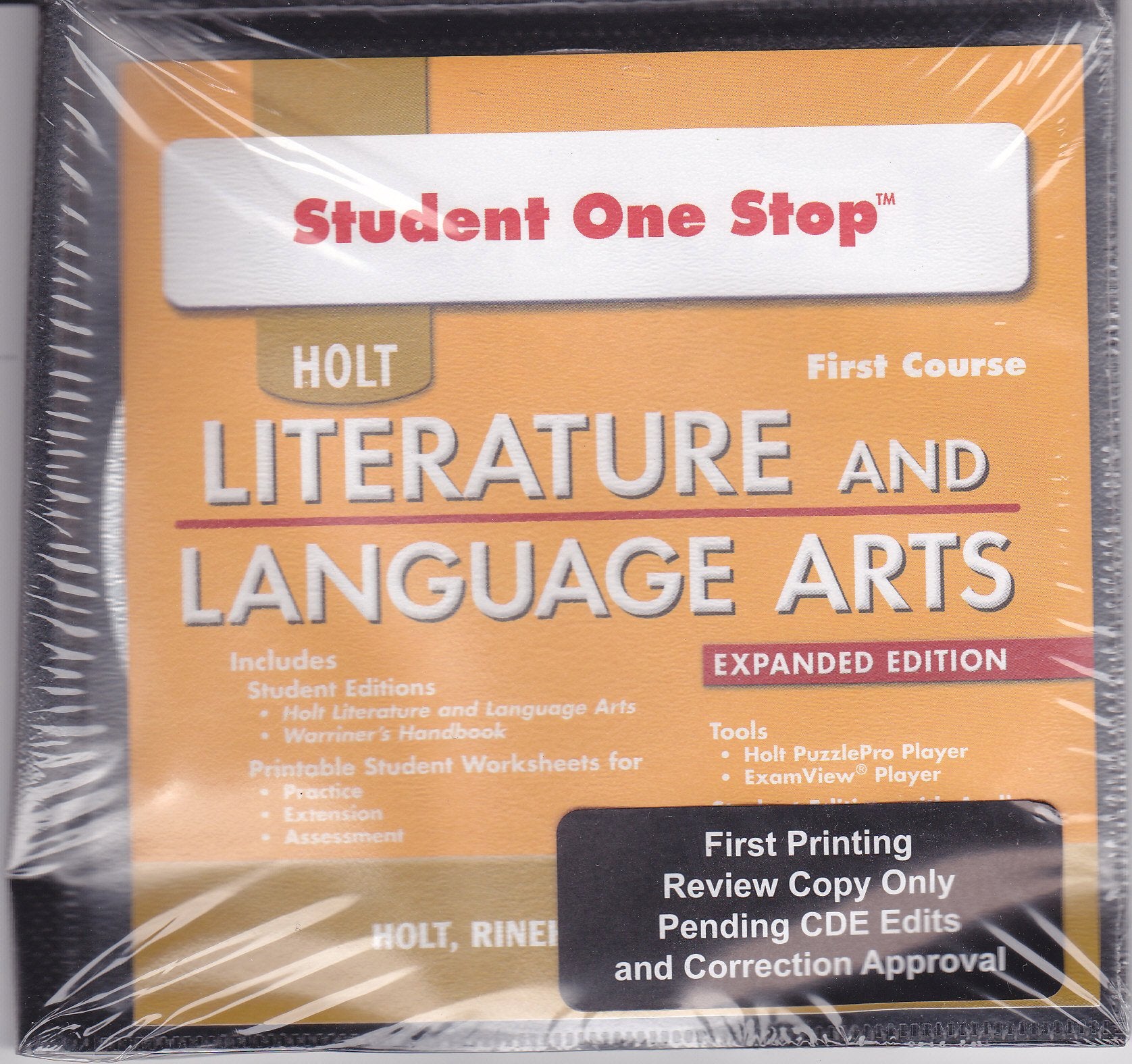 A Guide to the Best Historical Novels and Tales: Holt Literature and Language Arts California (Holt Lit Lan Art M/S 2010) Contemporary literature