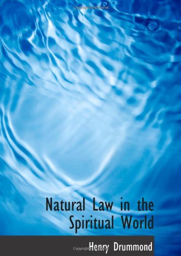Natural Law in the Spiritual World Religion & Esotericism