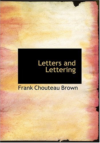 Letters and Lettering (Large Print Edition) Media & Communication