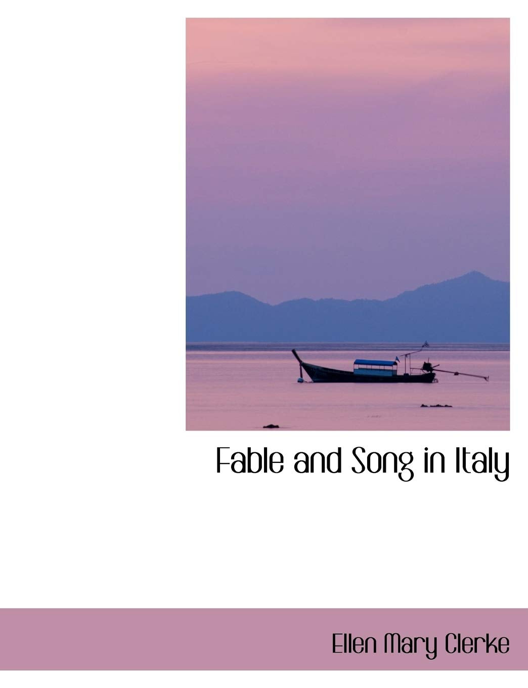 Fable and Song in Italy Social Sciences