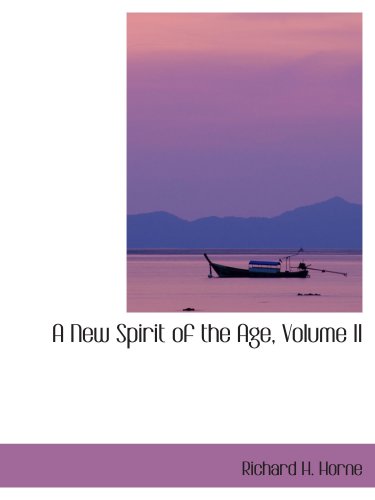 A New Spirit of the Age, Volume II Politics & History