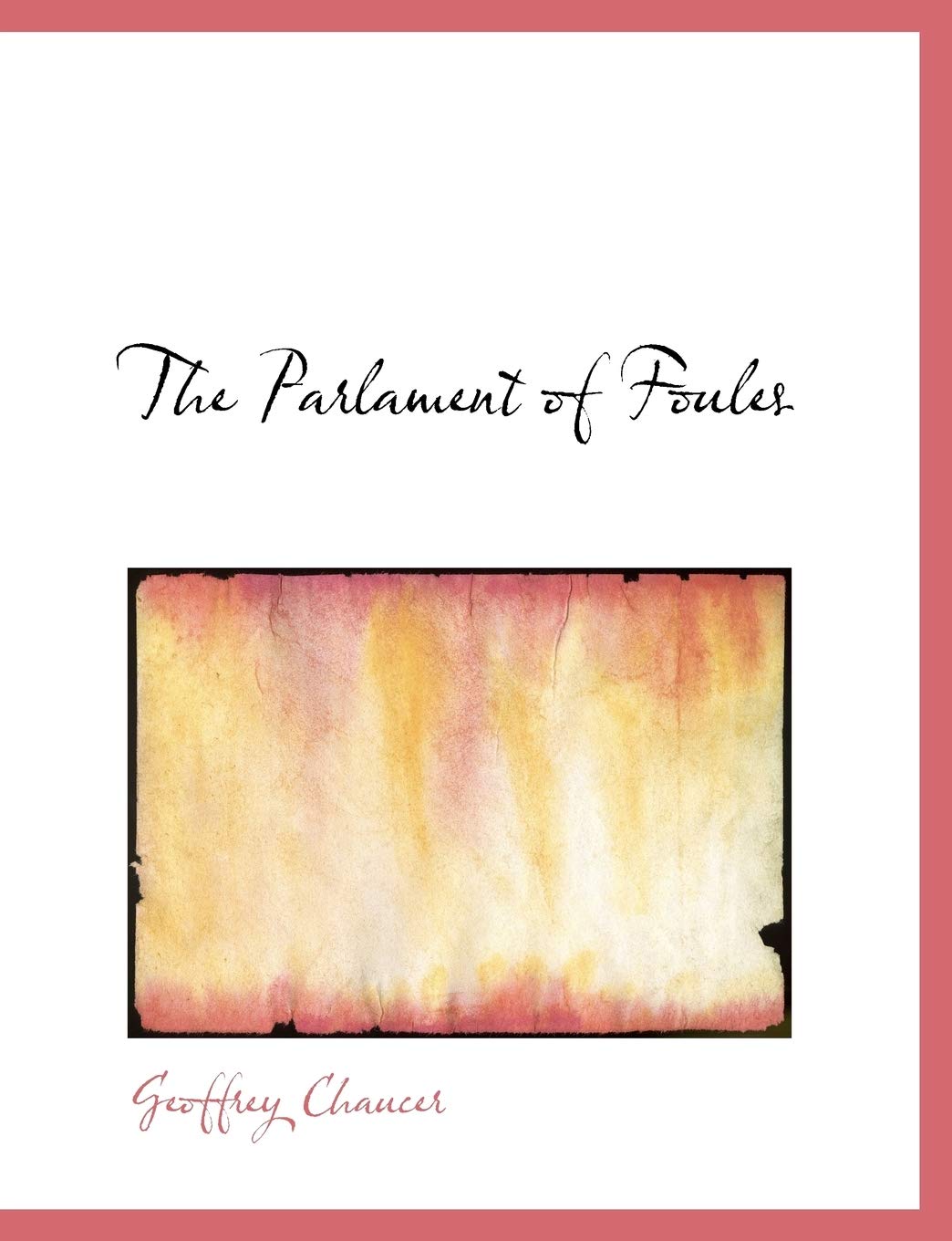 The Parlament of Foules Books