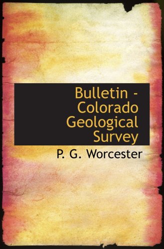 Bulletin - Colorado Geological Survey Politics & History