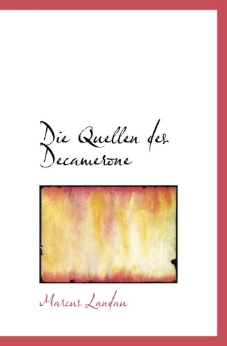 Product Image: Die Quellen des Decamerone