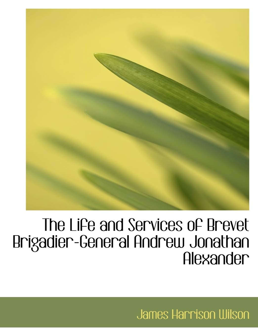 The Life and Services of Brevet Brigadier-general Andrew Jonathan Alexander Memories