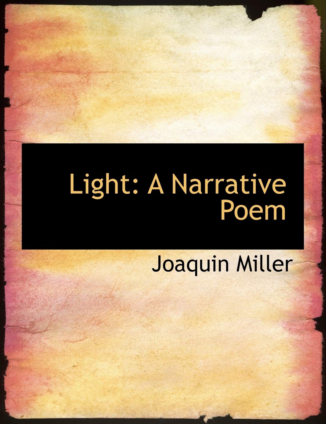 Light: A Narrative Poem: A Narrative Poem (Large Print Edition) Politics & History