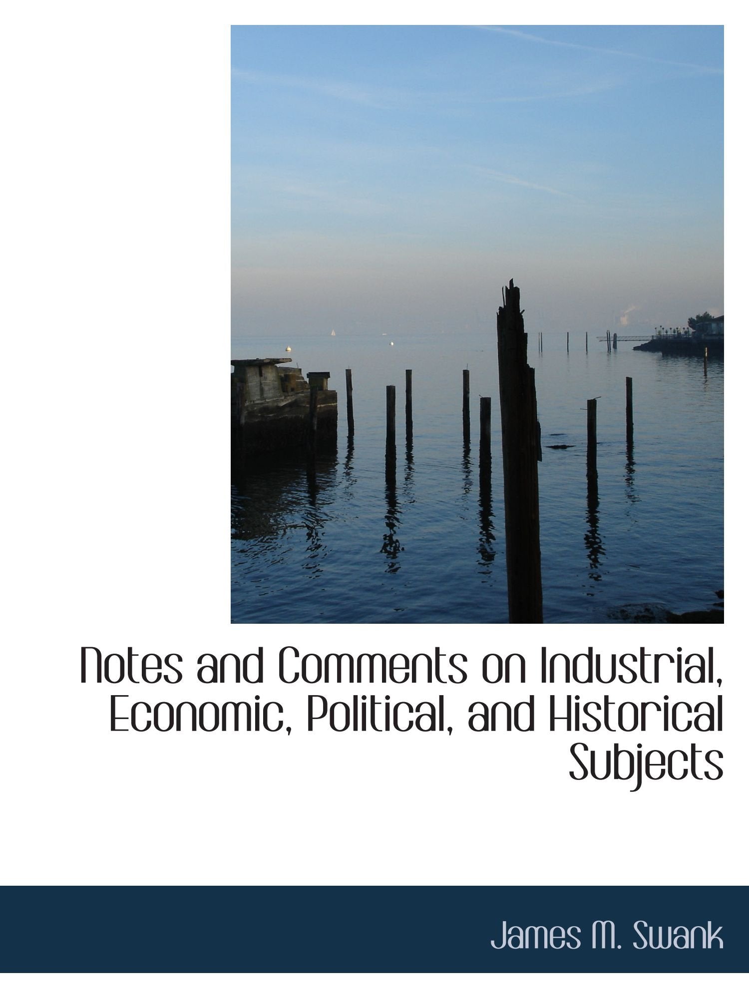 Notes and Comments on Industrial, Economic, Political, and Historical Subjects Politics & History