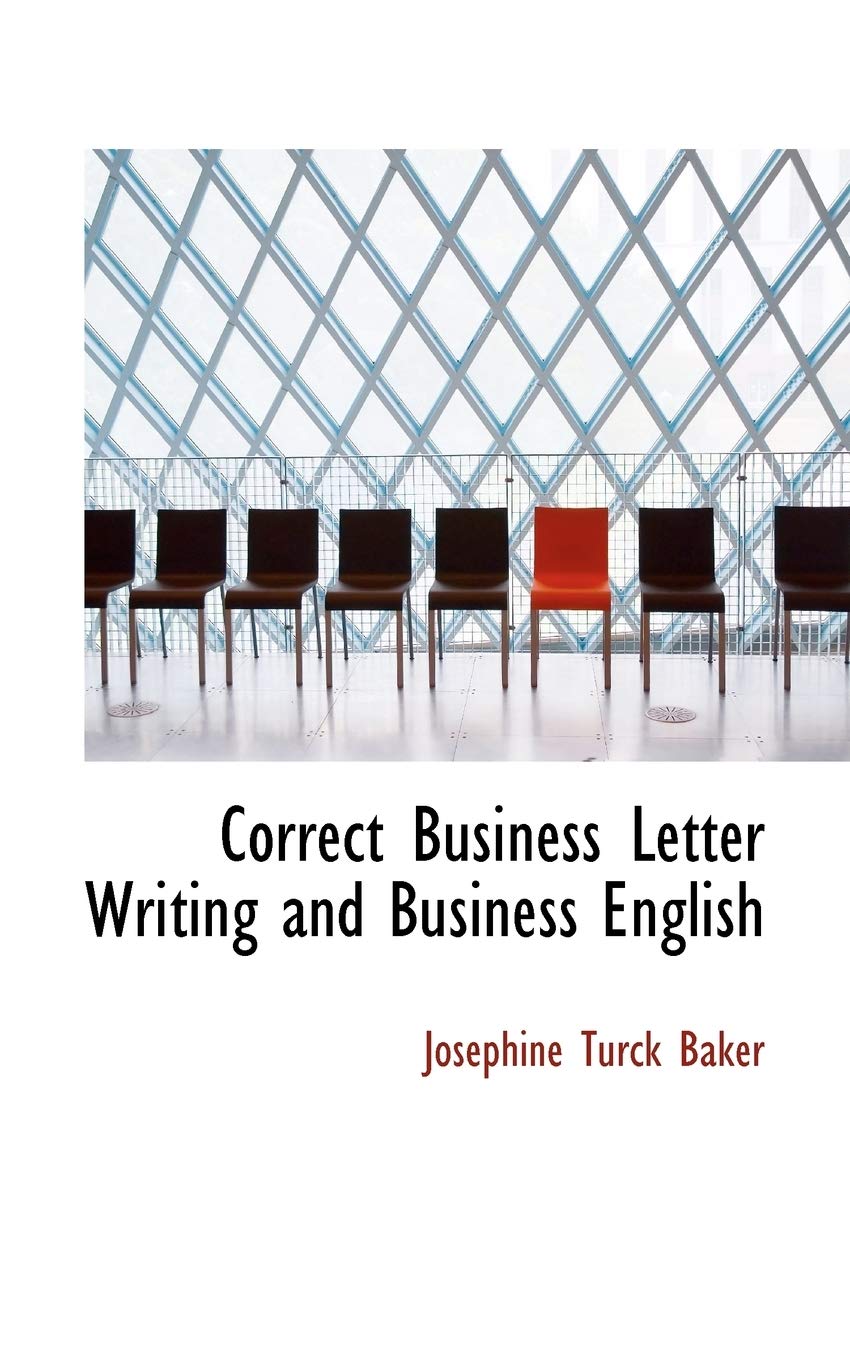 Correct Business Letter Writing and Business English Foreign Languages ​​& Dictionaries