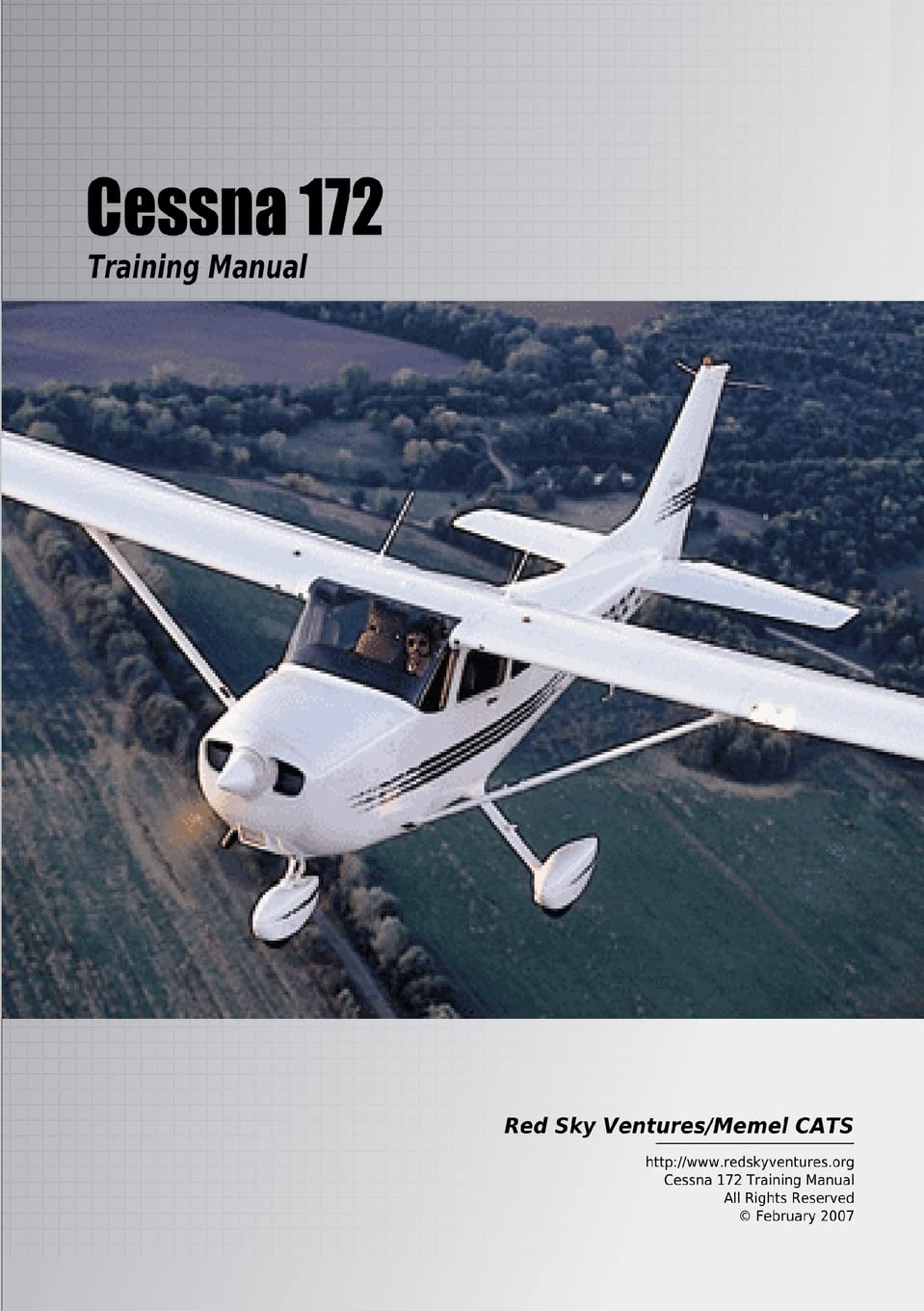 Product Image: Cessna 172 Training Manual