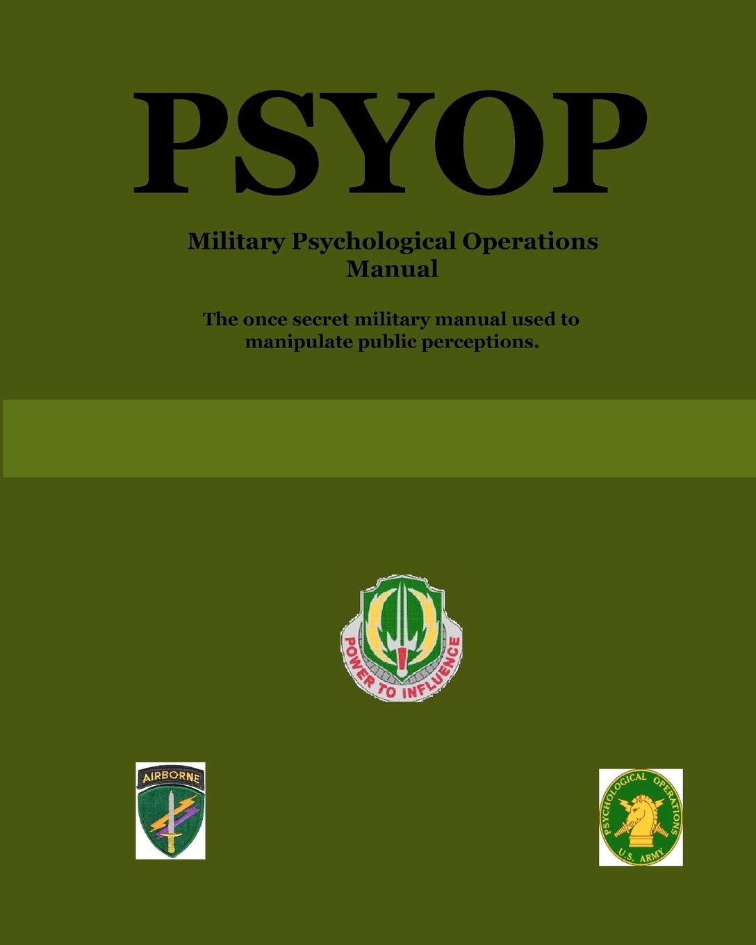 Psyop: Military Psychological Operations Manual Reference Books