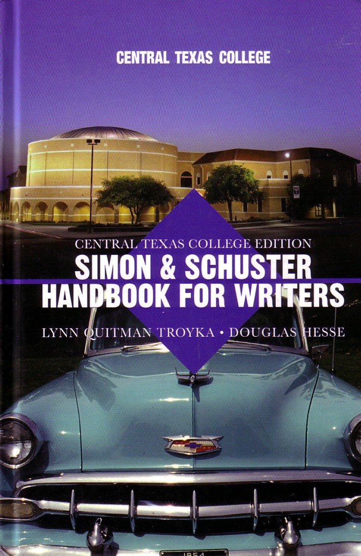 Product Image: Central Texas College Edition Simon & Schuster Handbook For Writers