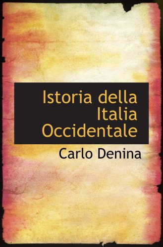 Istoria della Italia Occidentale Politics & History